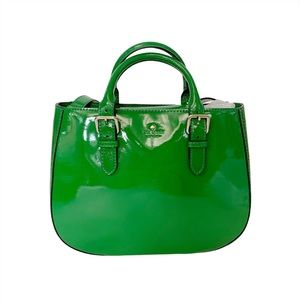 Kate Spade Carlisle Sylvie Patent green NEW